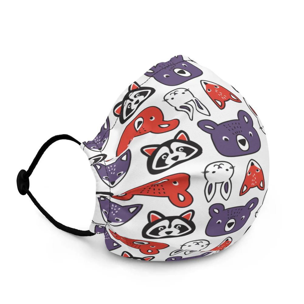 Doodles Collection Adult Mask - BeWILDering - Image 3