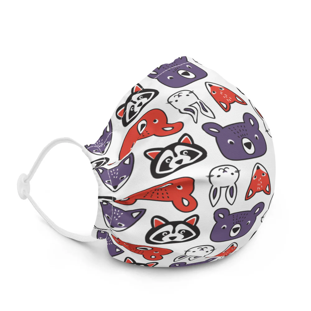 Doodles Collection Adult Mask - BeWILDering - Image 5
