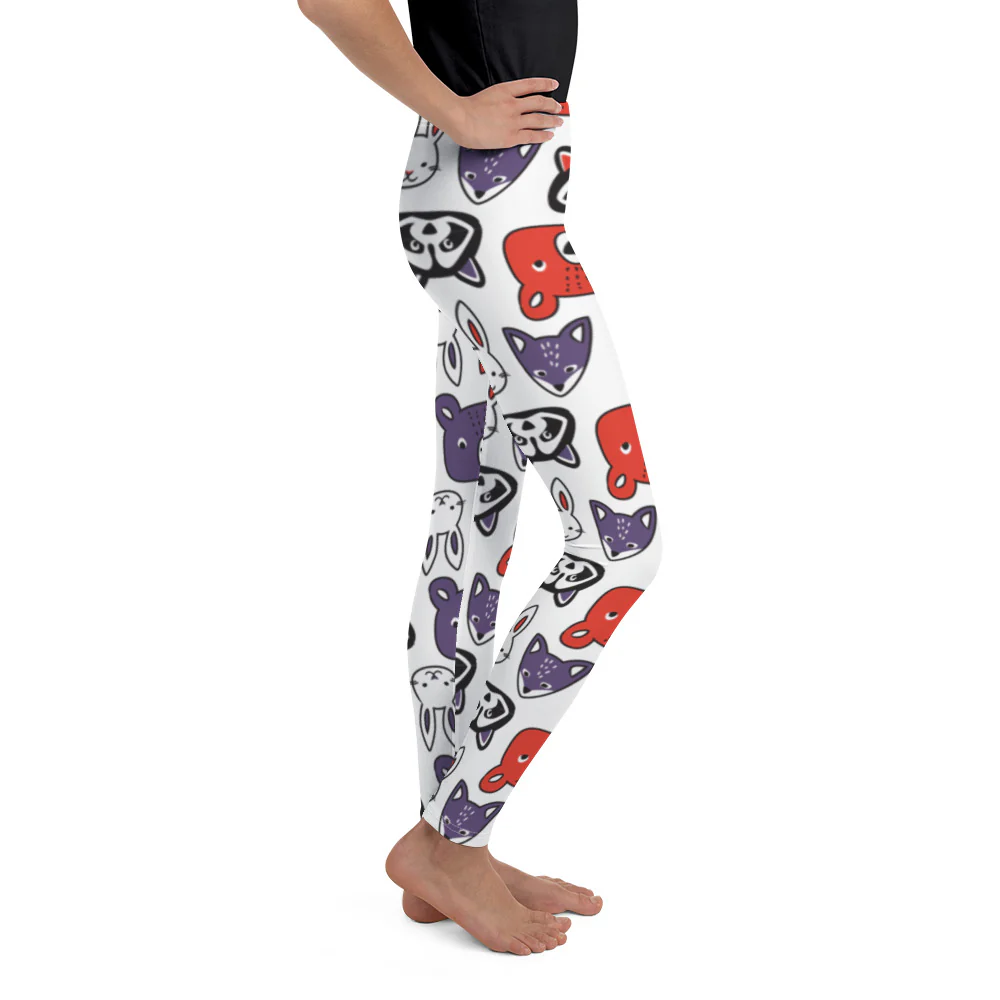 Doodles Collection Big Kid Leggings - BeWILDering - Image 5