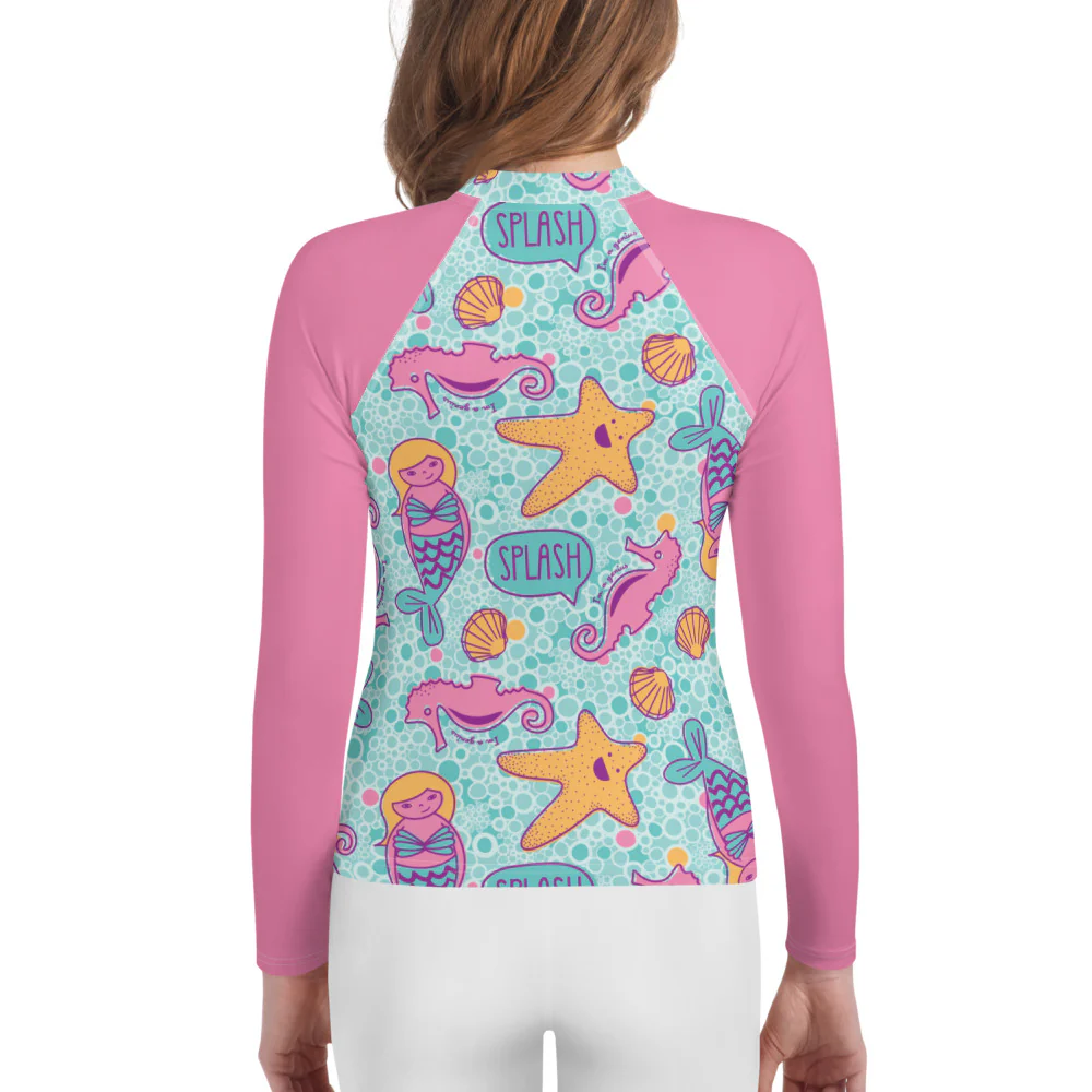 bumGenius Big Kid Rash Guard - Marie - Image 2