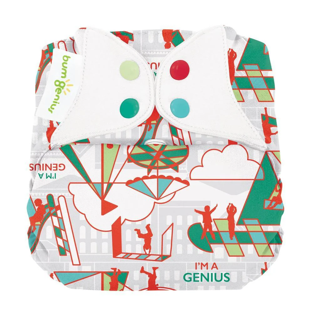 bumGenius Elemental™ (E3) One-Size Cloth Diaper 24pk - Image 18