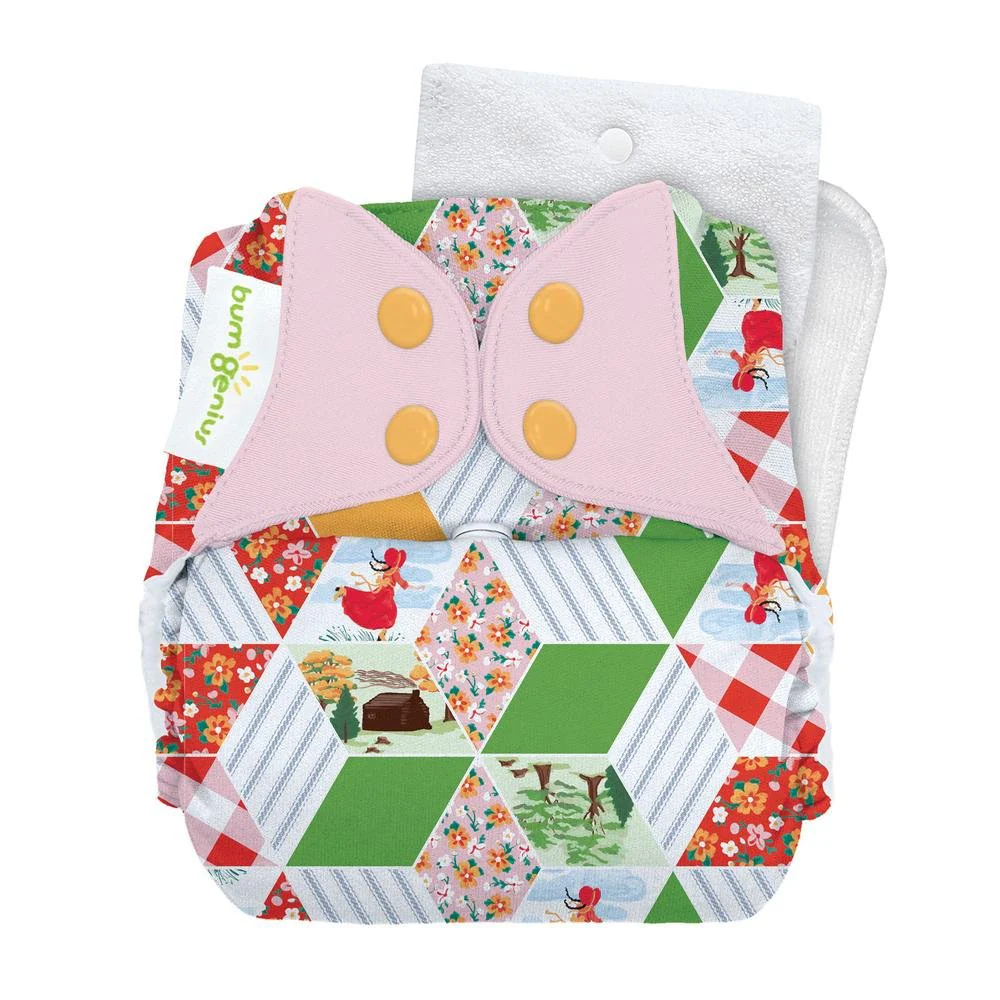 bumGenius Original One-Size Cloth Diaper 5.0 6pk - Image 35