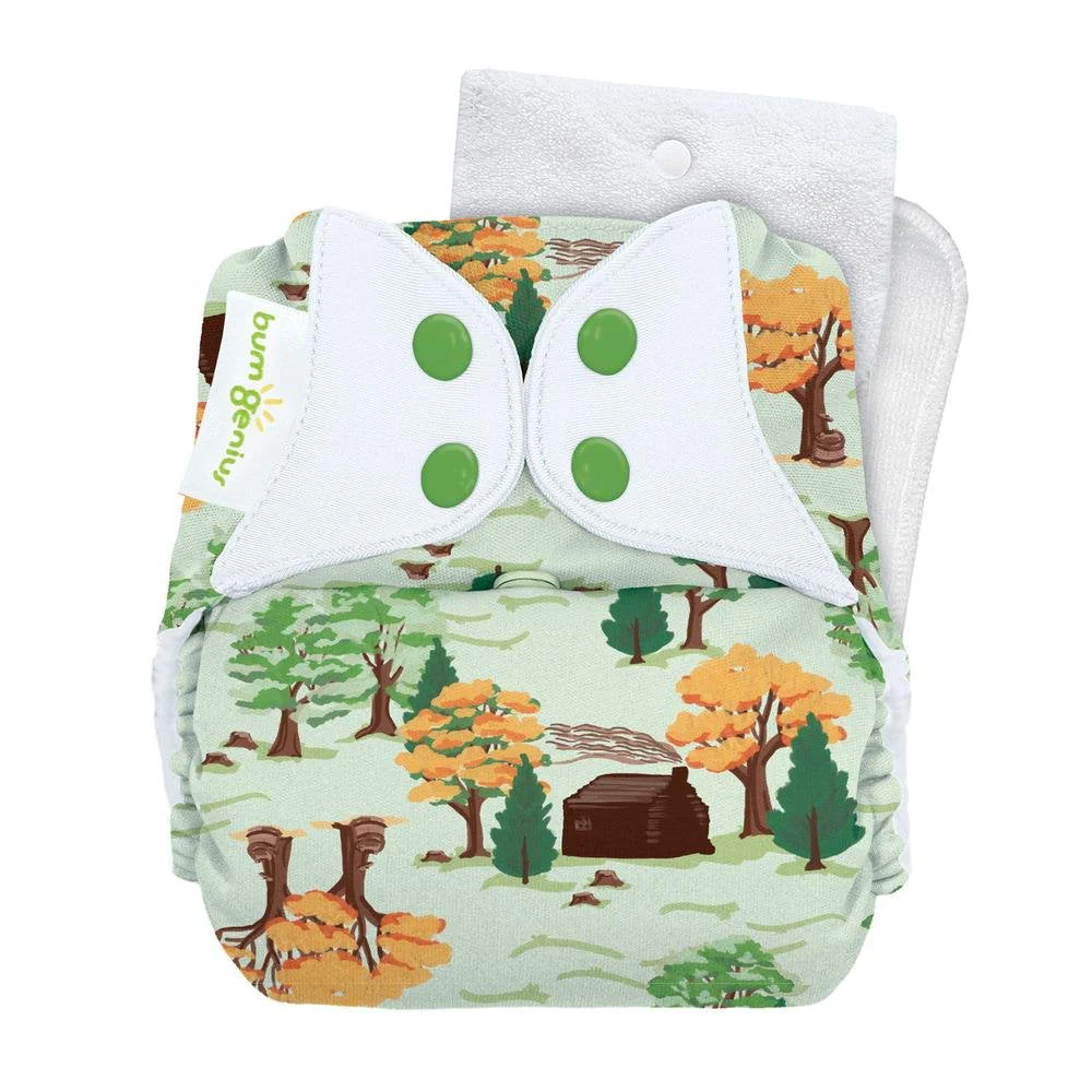 bumGenius Original One-Size Cloth Diaper 5.0 6pk - Image 36