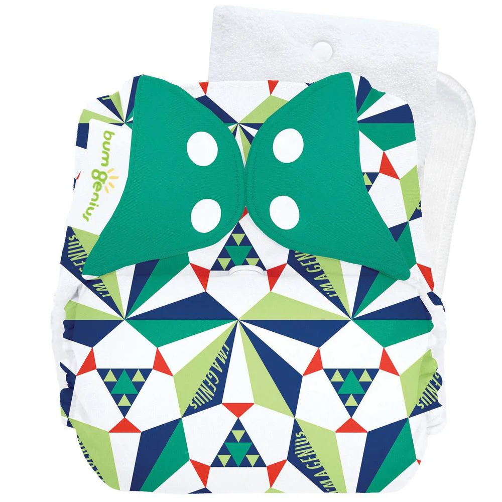 bumGenius Original One-Size Cloth Diaper 5.0 6pk - Image 6