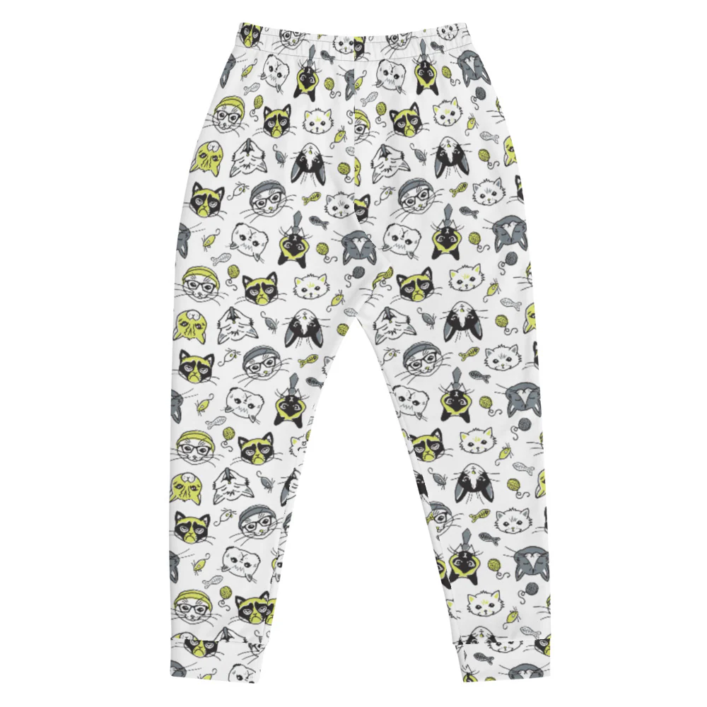 Doodles Collection Men's Joggers - CATitude - Image 3