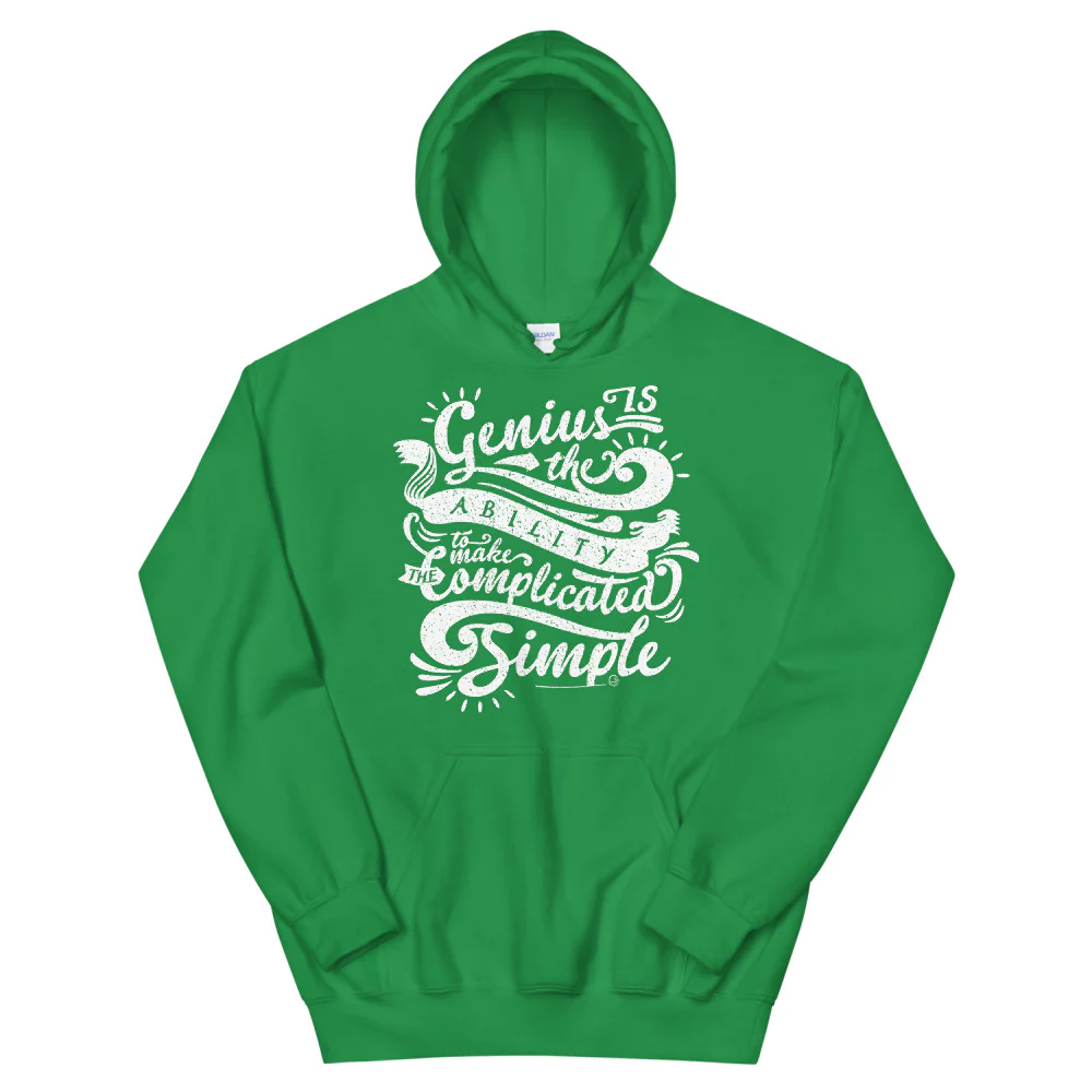 Genius Series Adult Hoodie - Defining Genius - Image 8