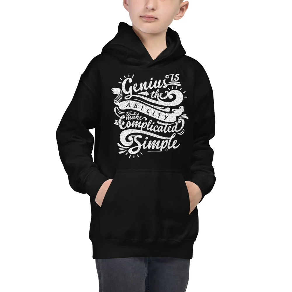 Genius Series Kid Hoodie - Defining Genius - Image 2