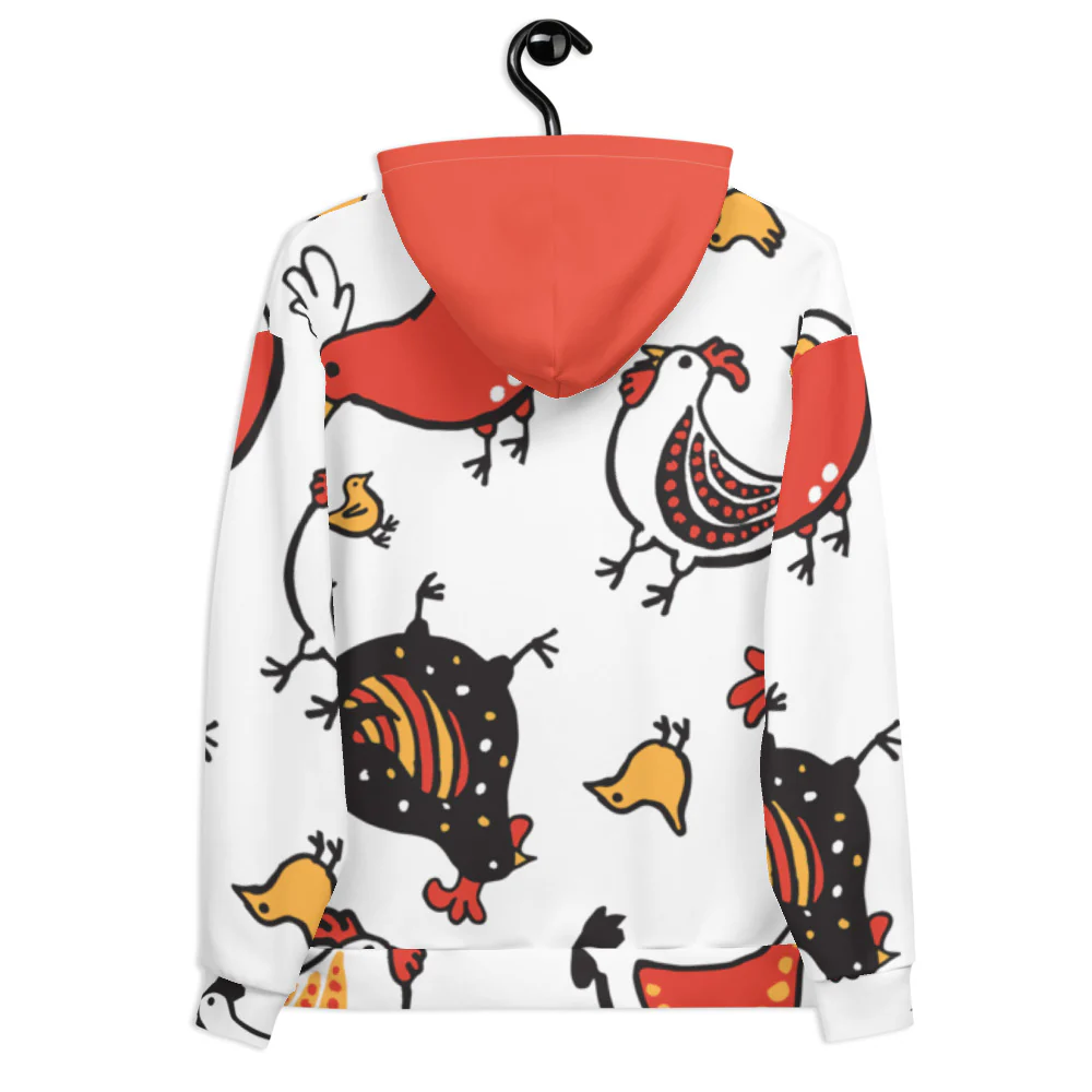 Doodles Collection Adult Hoodie - EGGcellent - Image 2