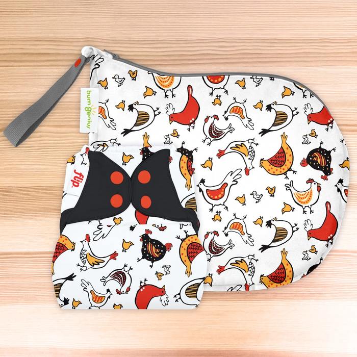 Flip Diaper Cover - The Doodles Collection - Image 5