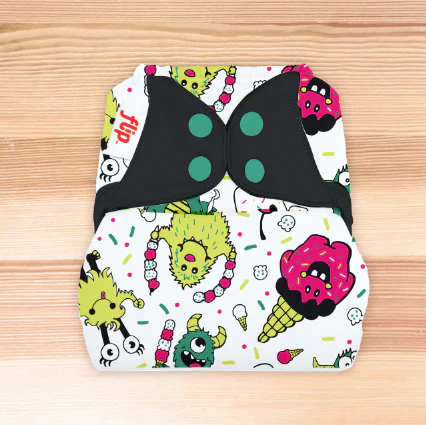 Flip Diaper Cover - The Doodles Collection SINGLES - Image 7