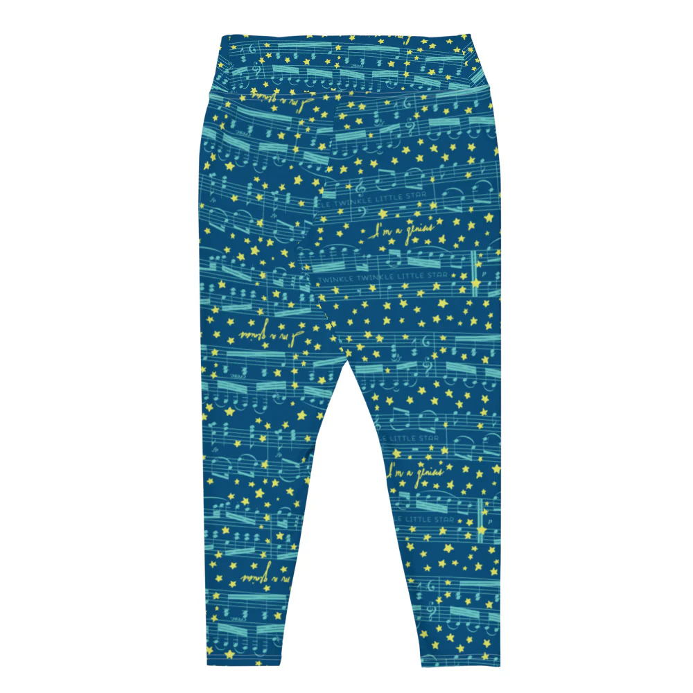 Genius Series Adult Plus Size Leggings - Mozart - Image 4