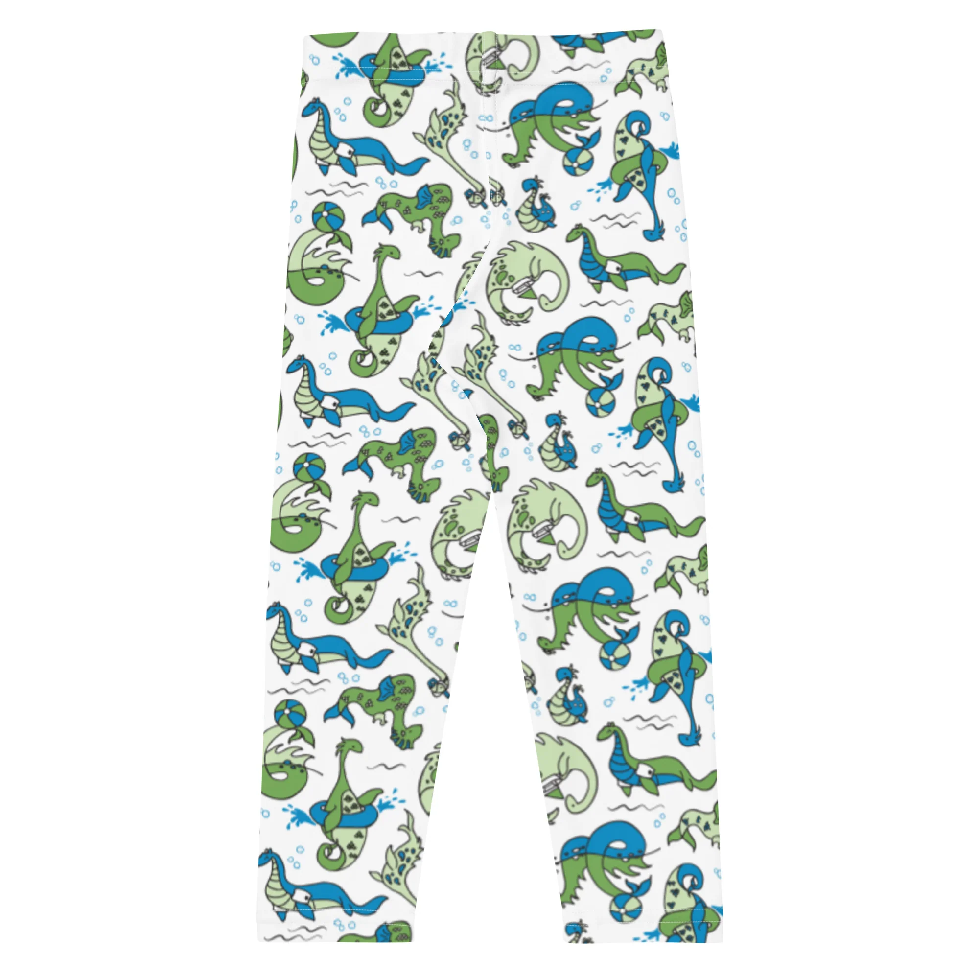 Doodles Collection Little Kid Leggings - LOCHy DUCKy - Image 2