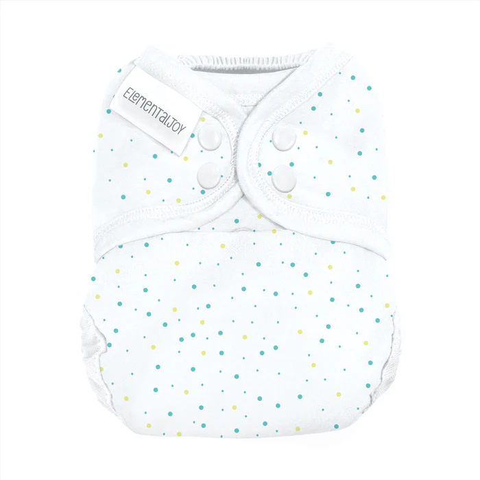 SECONDS: Elemental Joy - One-size Pocket Diaper Cover - No Insert - Image 11