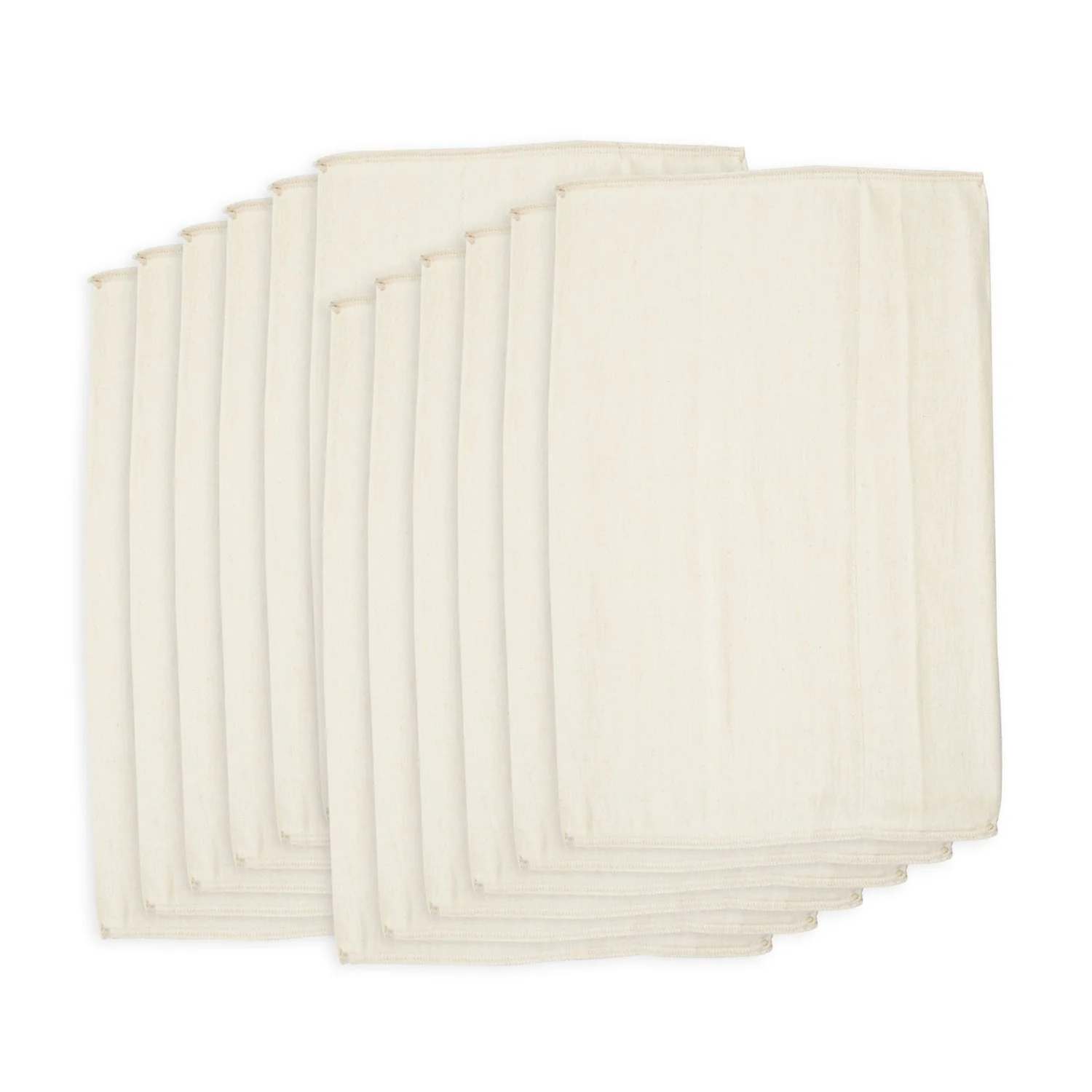 Simply Prefolds Cloth Diapers (White or Unbleached) - Image 12