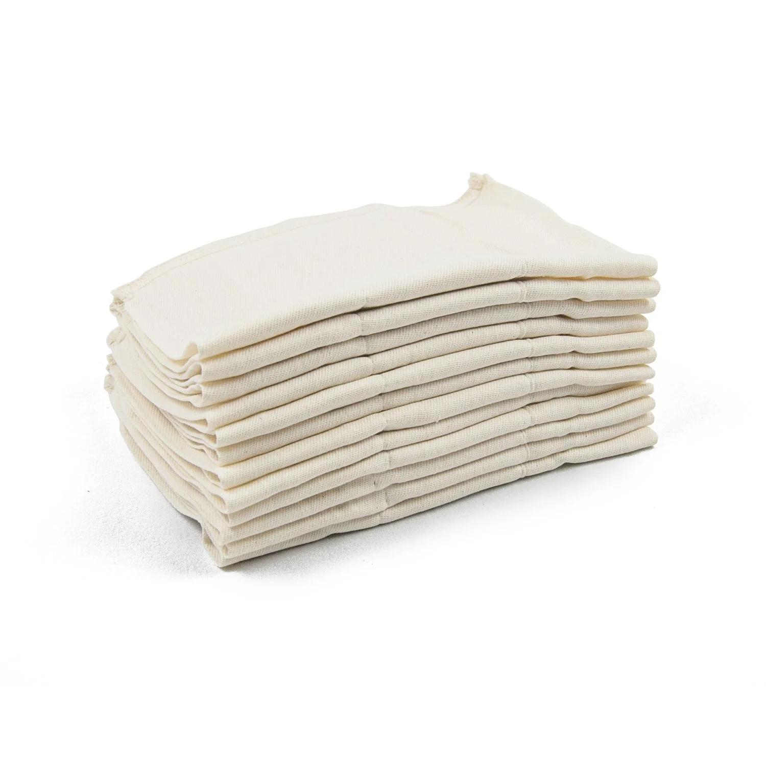 Simply Prefolds Cloth Diapers (White or Unbleached) - Image 3