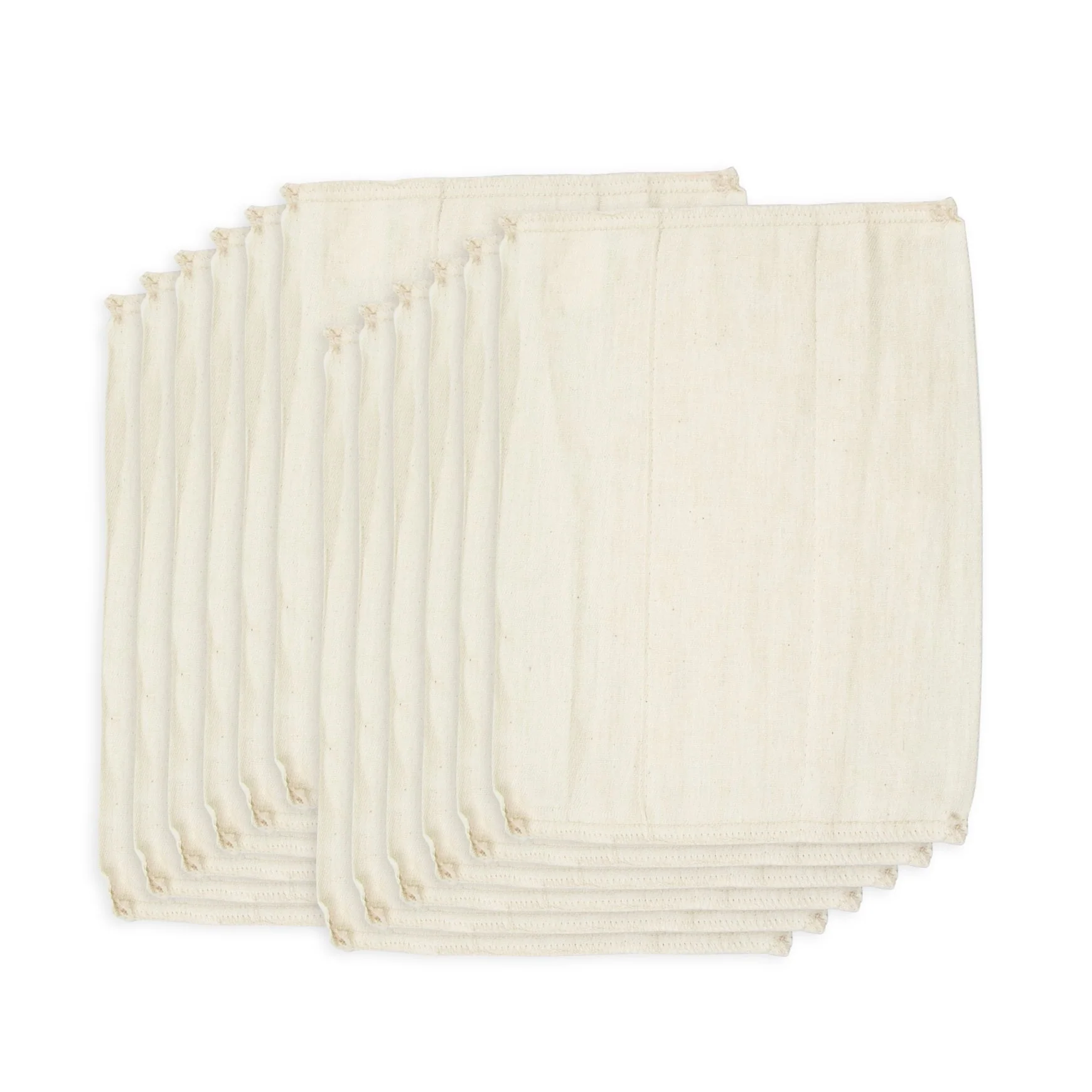 Simply Prefolds Cloth Diapers (White or Unbleached) - Image 4