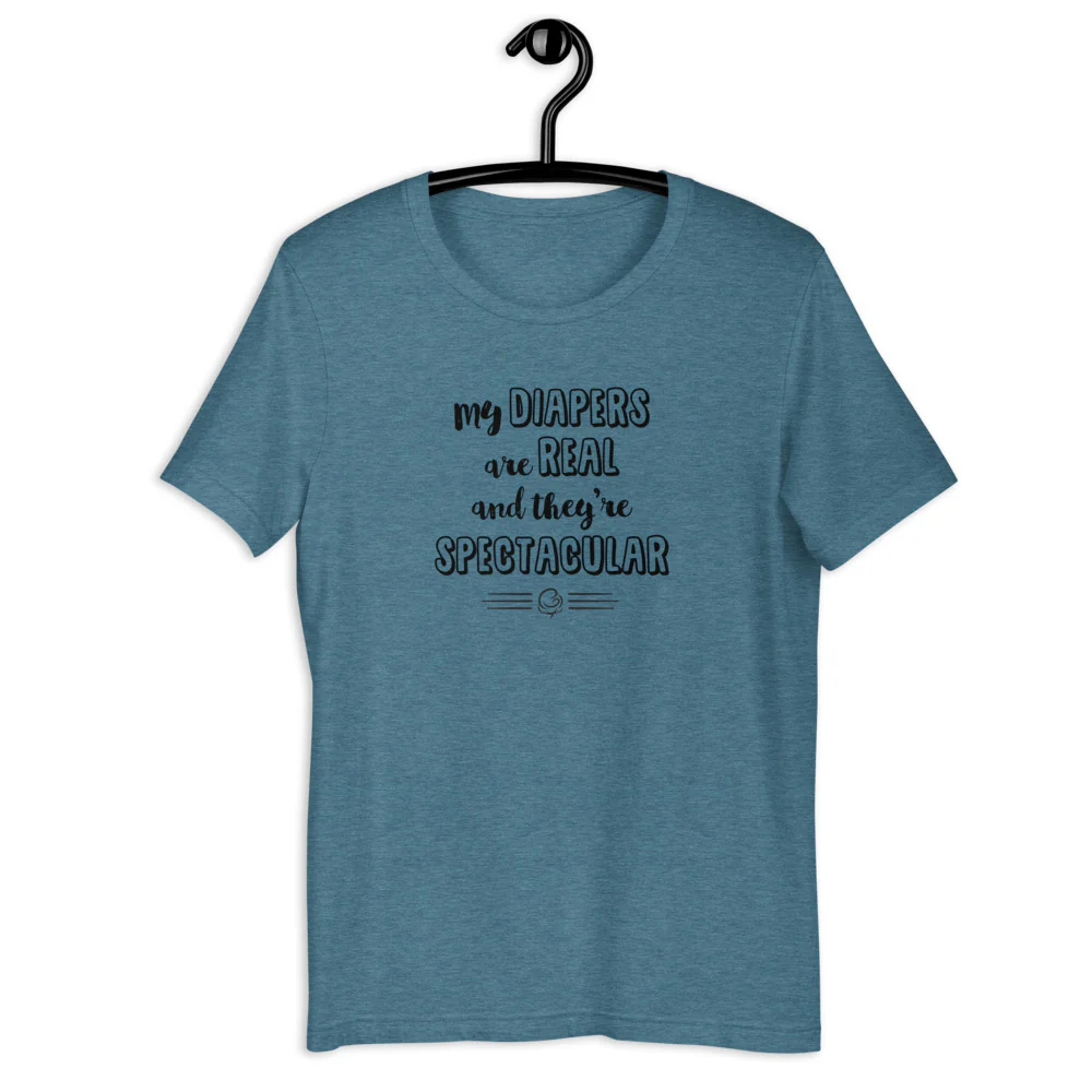 Genius Series Adult Tee - My Diapers Are Real - Image 10