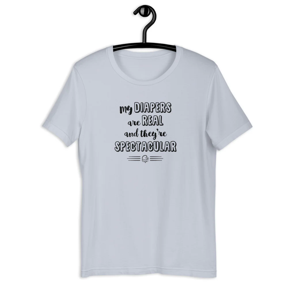 Genius Series Adult Tee - My Diapers Are Real - Image 14