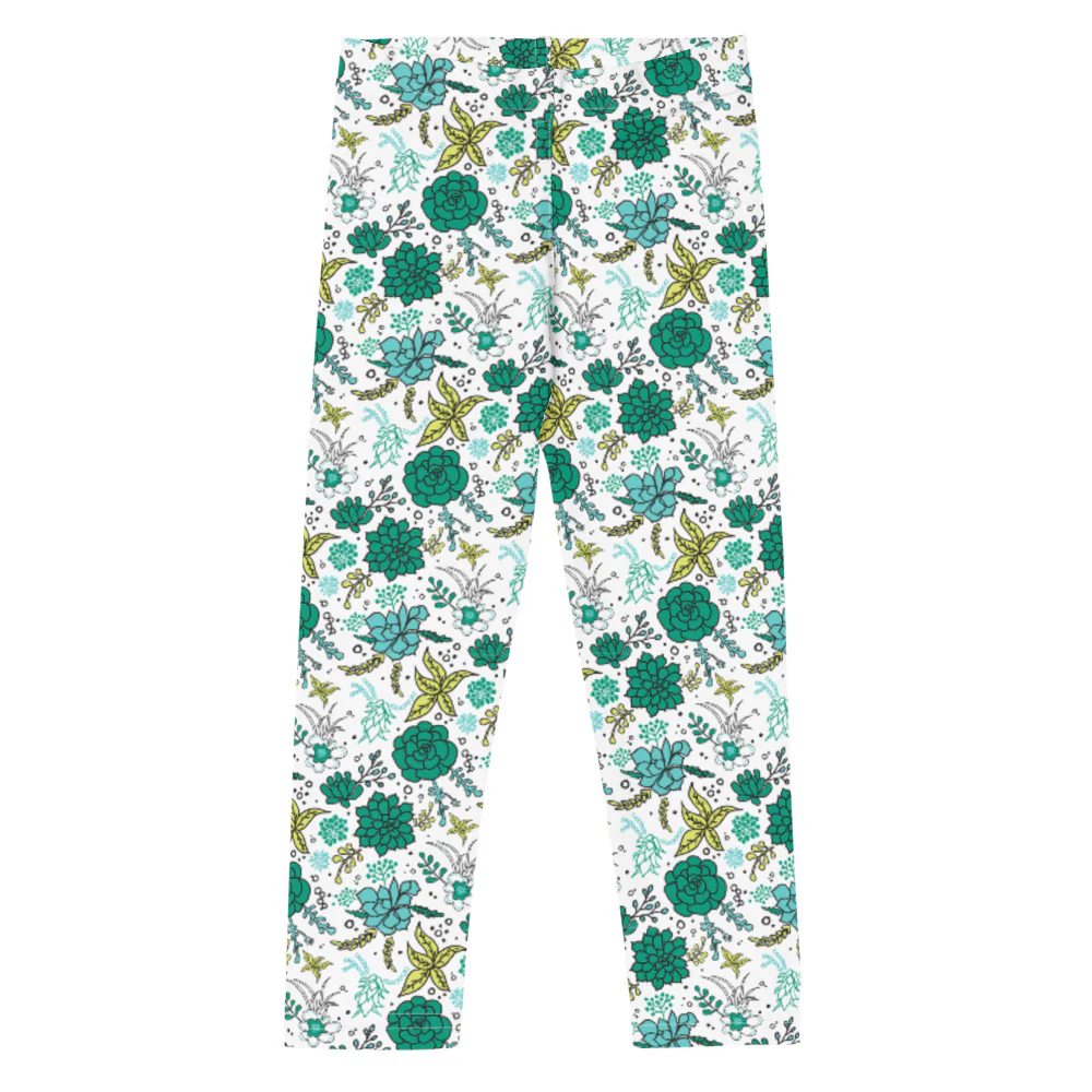 Doodles Collection Little Kids Leggings - SUCCess - Image 2